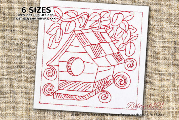 Bird House Lineart Design: A Stitcher's Review