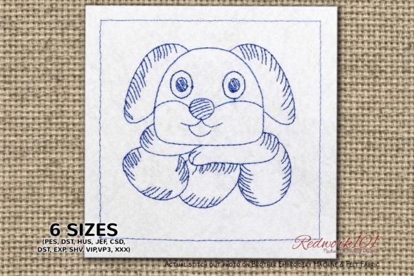 Charming Cartoon Dog on Easter Egg Lineart