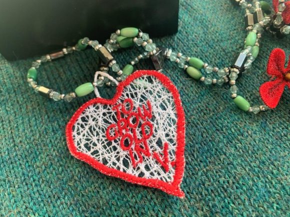Grow Old Heart: A Seasonal Embroidery Design Review