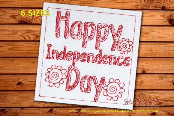 Happy Independence Day with Floral: Seller Review