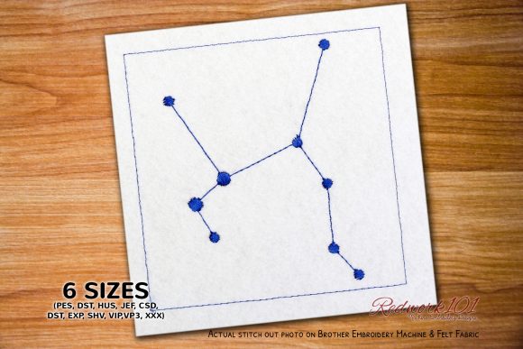 Sagittarius Star Constellation Redwork Review