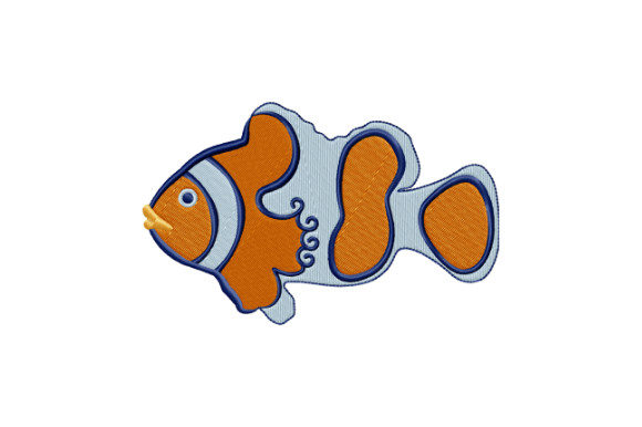 Stylized Clown Fish: A Seasonal Embroidery Review