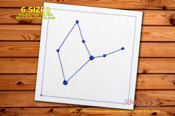 Virgo Star Constellation Lineart Design Review