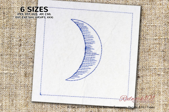Waning Crescent Moon: An Embroidery Design Review
